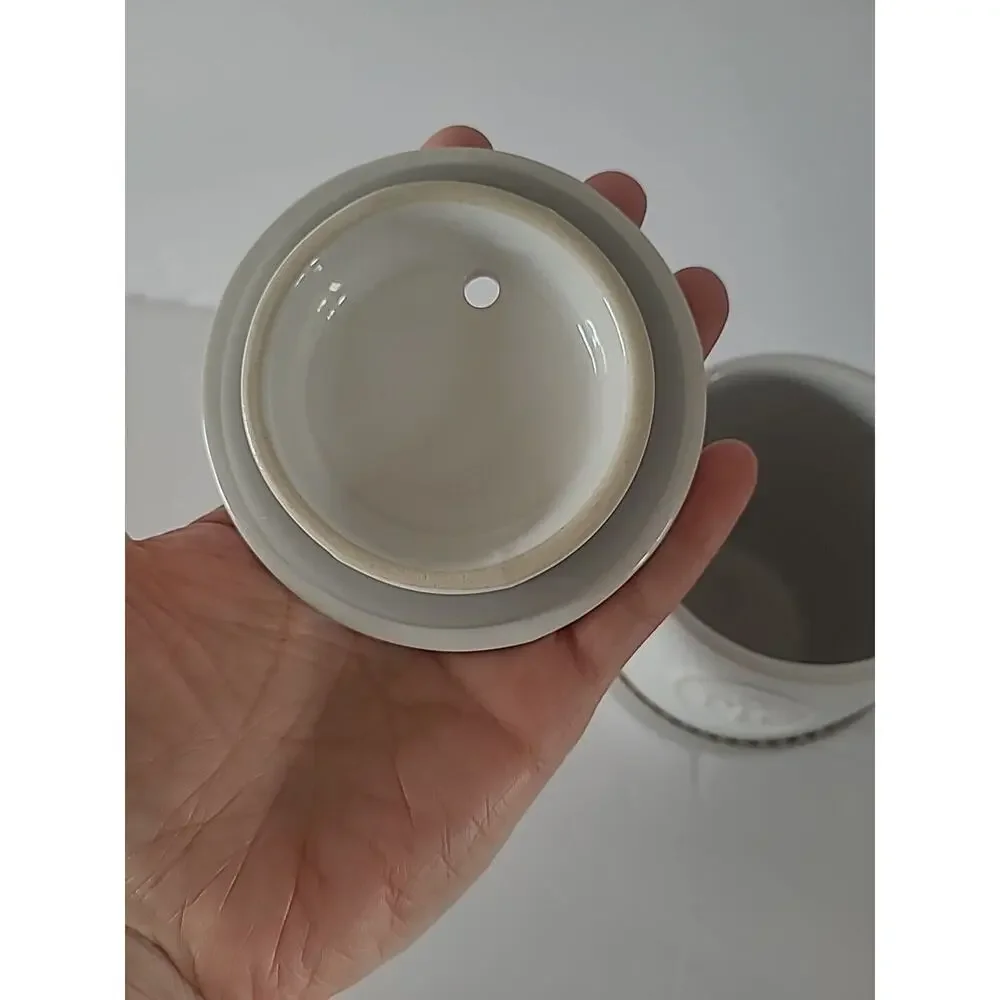Pampered Chef Breakfast Egg Cooker Muffin Maker Ceramic Microwave 2634